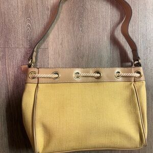 Elegant Yellow Shoulder Bag